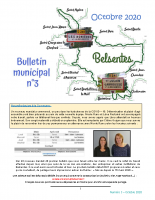 Bulletin Municipal n°3 octobre 2020