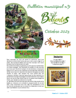 Bulletin municipal n°9 – Octobre 2023