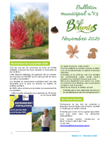 Bulletin municipal n°13 – Novembre 2025
